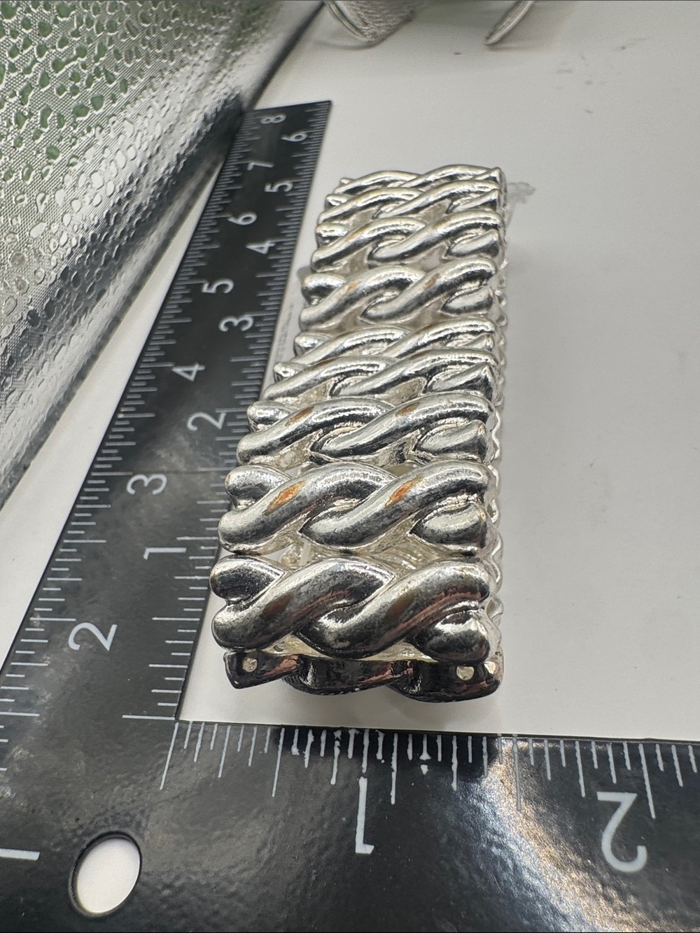 Pomina Silver-Tone Statement Stretch Bracelet (BR 1616/1 ov) - Picture 7 of 7